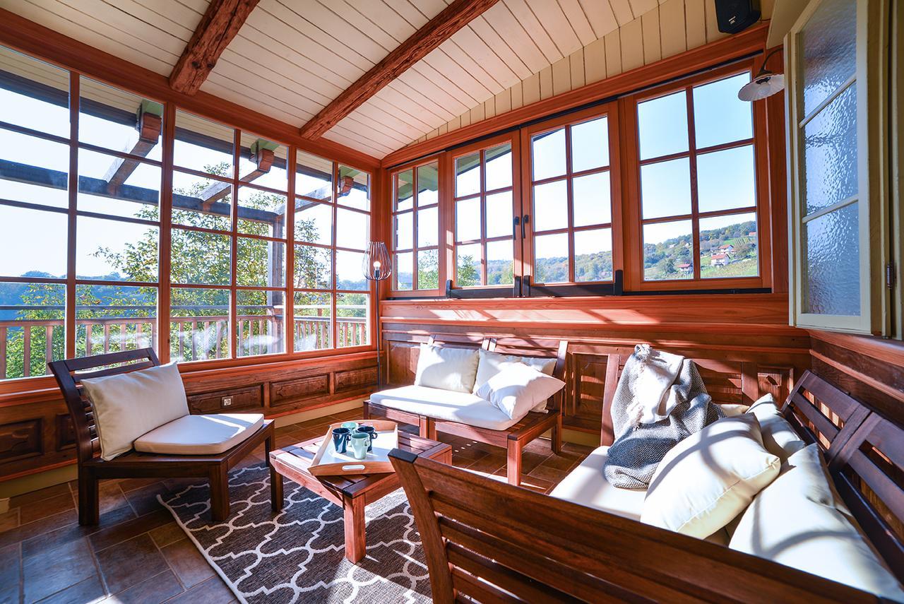 Villa Les With Hot Tub & Sauna Brežice エクステリア 写真